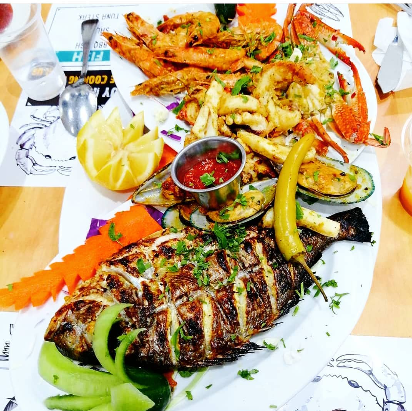 Fish Mart — рыба на гриле